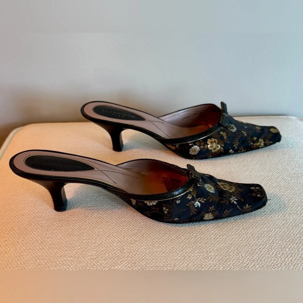 Paisley Print Mules - Picture 4 of 5